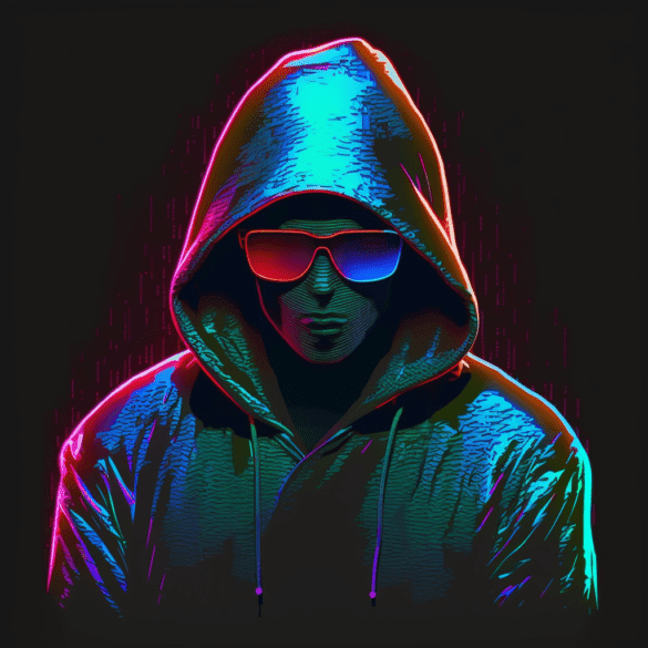 Midjourney - Hacker