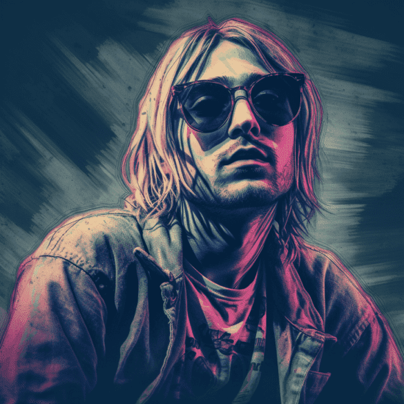 Kurt Cobain Drawing