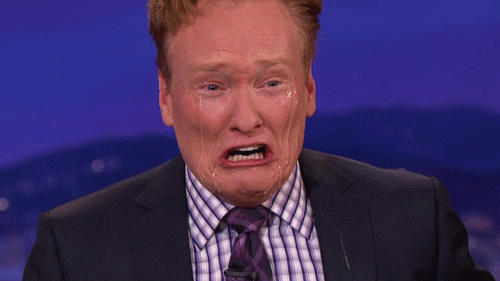 Conan O'Brien Crying Gif