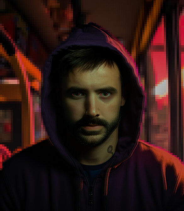 Midjourney + Photoshop - Underground Bus