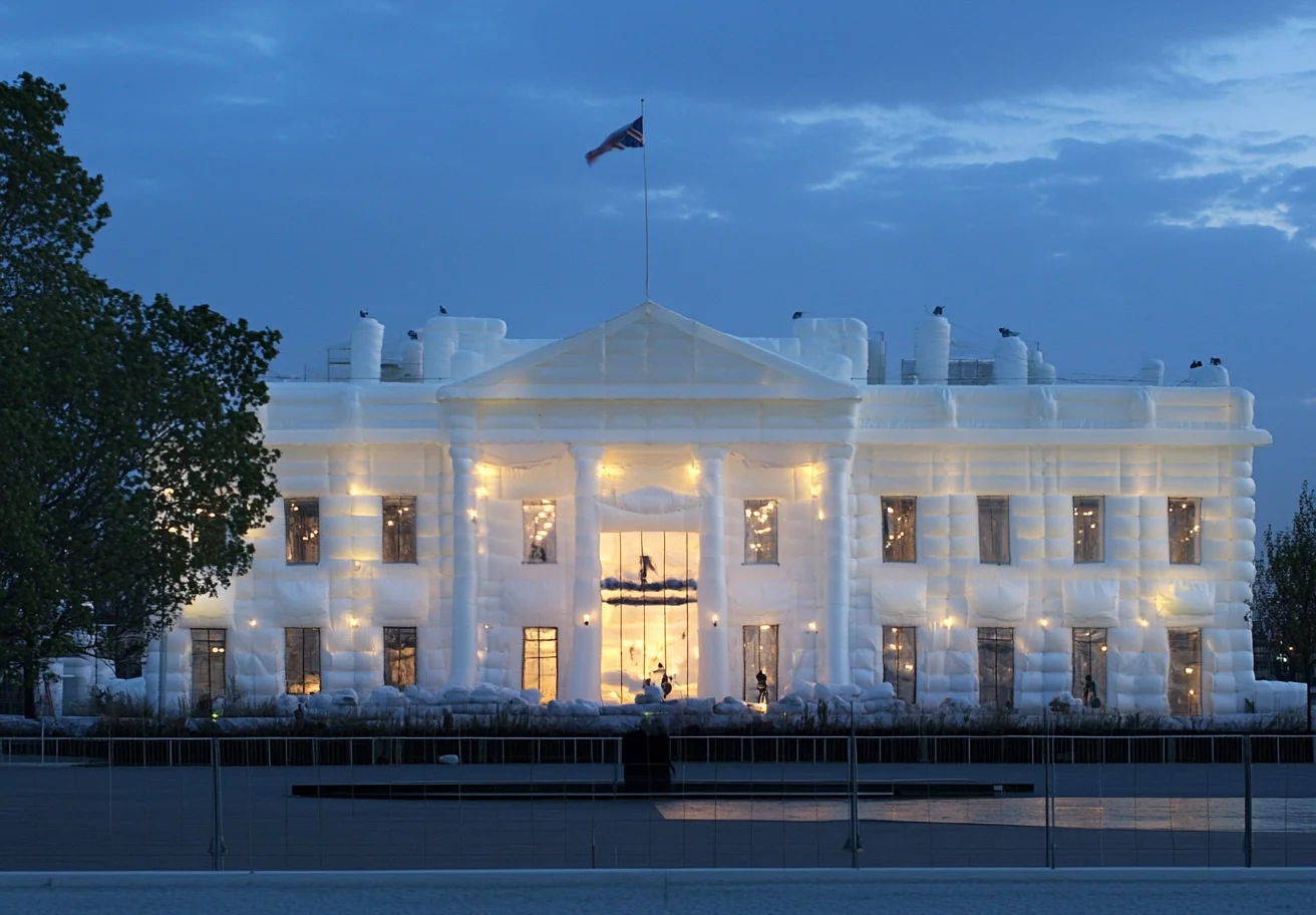 Inflatable White House