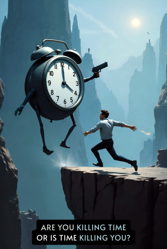 Are you killing time or is time killing you?